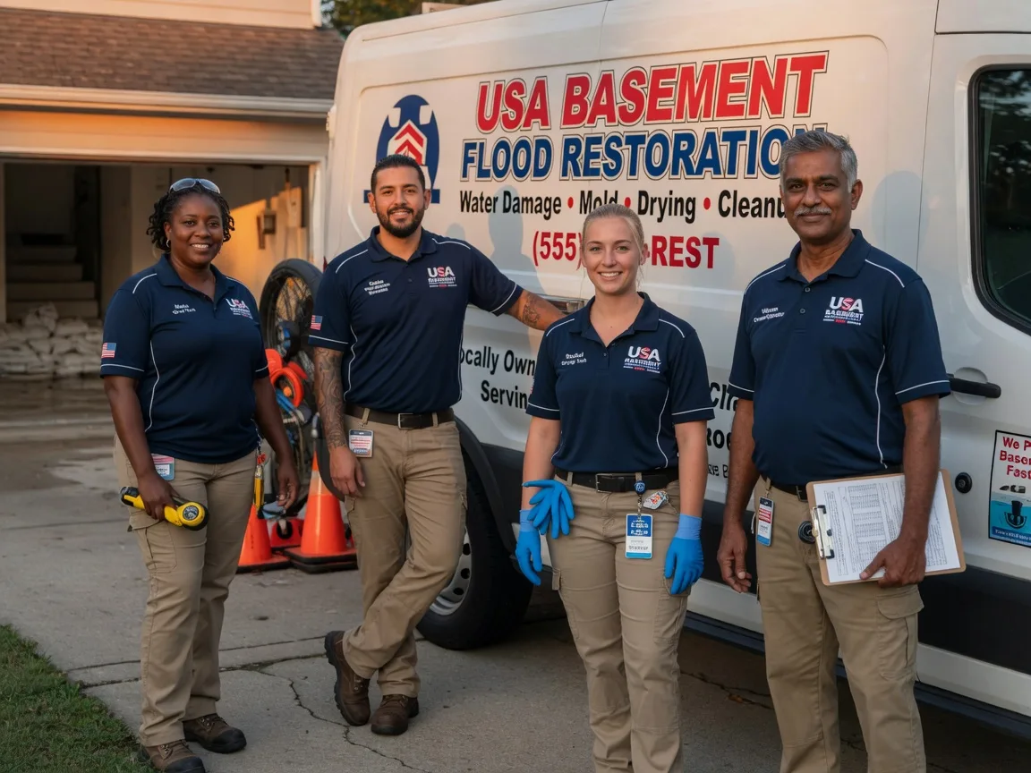 Basement Flood Cleanup company in Wauzeka, WI