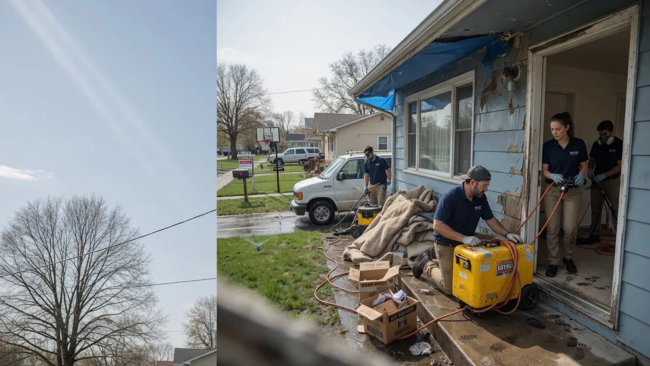 Basement Flood Cleanup in Wauzeka, WI near me